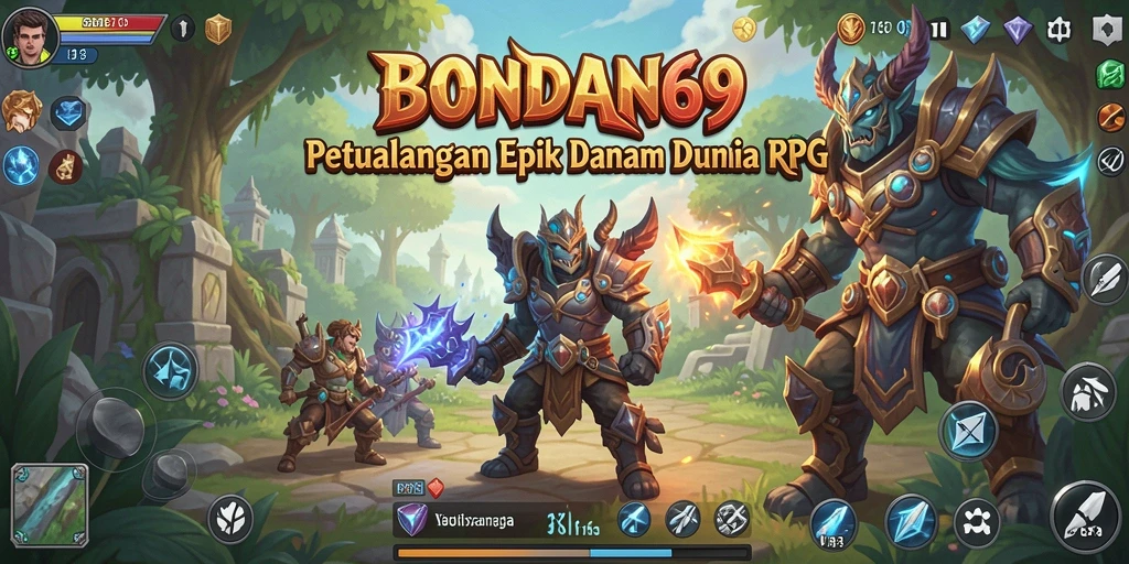 Tampilan gameplay RPG BONDAN69 yang menawan.