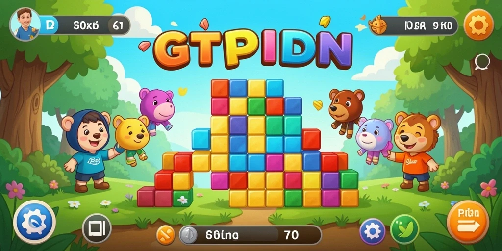 Tampilan gameplay GTPIDN yang memukau dan penuh tantangan.