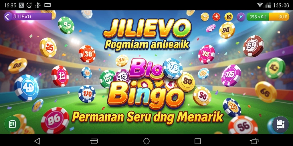 Gameplay seru JILIEVO dengan momen menegangkan saat bermain Bingo.