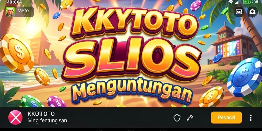 Tangkapan layar gameplay KPKTOTO dengan tema Slot yang menarik.