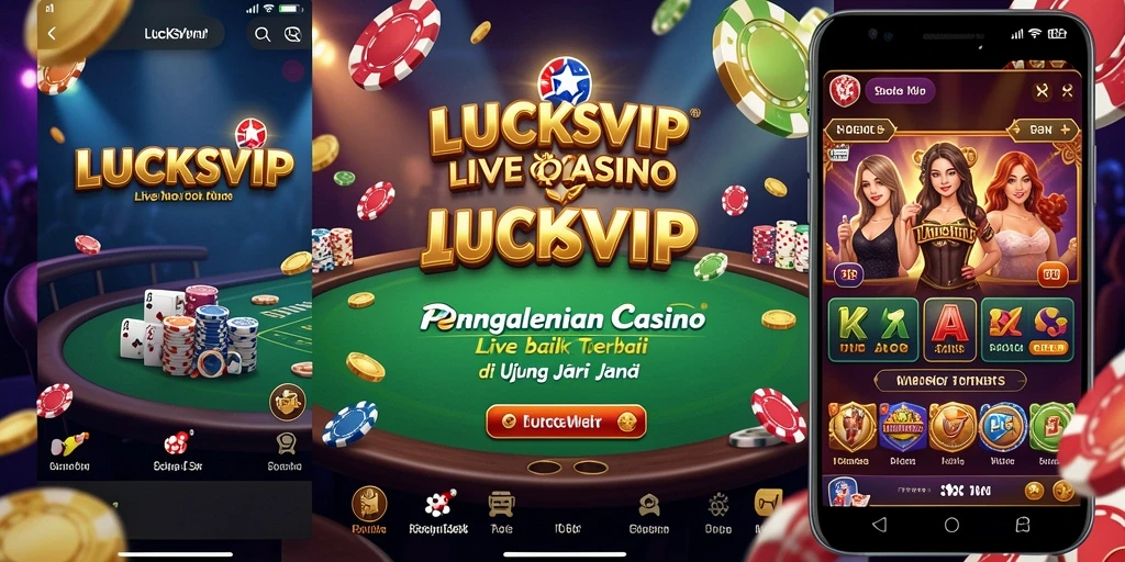 Screenshot <strong>LUCKSVIP</strong> yang memperlihatkan dealer live dalam permainan kasino.