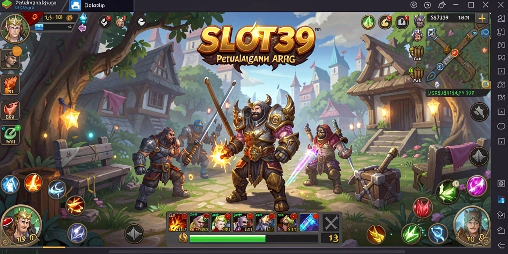 Menampilkan aksi seru dalam petualangan ARPG yang menantang.